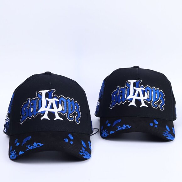 DandyHats Other - Junior H x Dandy Hats Angel Azul Sad Boy Embroidery Hat